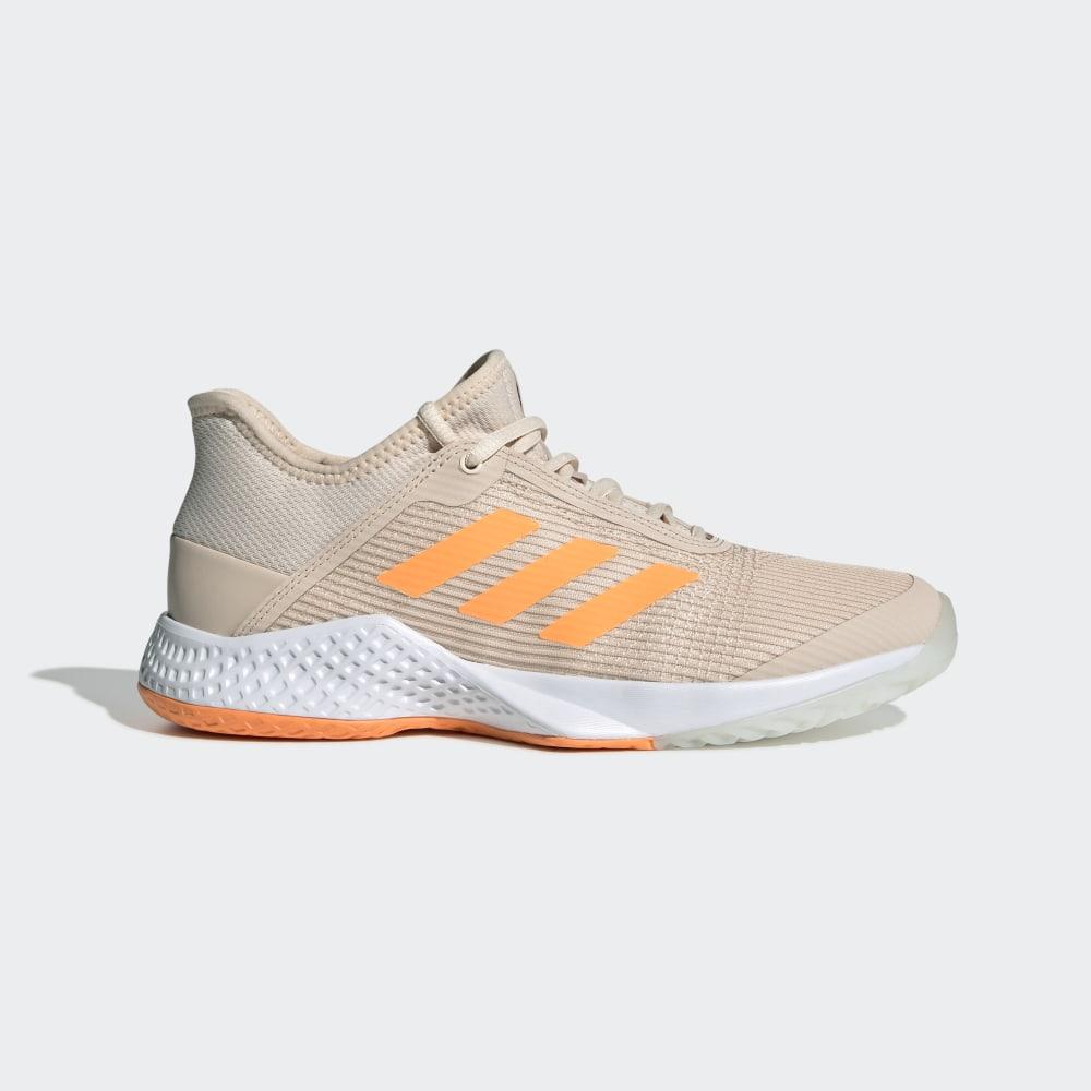 Adidas Women's Adizero Club Tennis Shoes Orange/White Ireland G26541